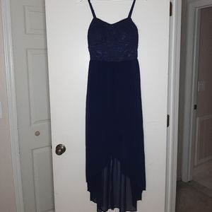 Dark blue dress (size M)